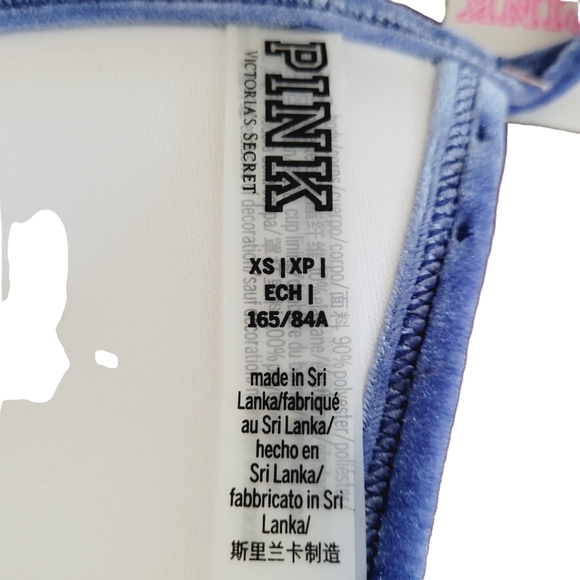 NEW PINK Victoria's Secret push up padded bikini swimsuit top XS - Picture 4 of 5